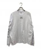 BlackEyePatchブラックアイパッチ）の古着「KANJI DRAGON L/S TEE」｜ホワイト×ブラック
