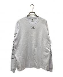 BlackEyePatch（ブラックアイパッチ）の古着「KANJI DRAGON L/S TEE」｜ホワイト×ブラック