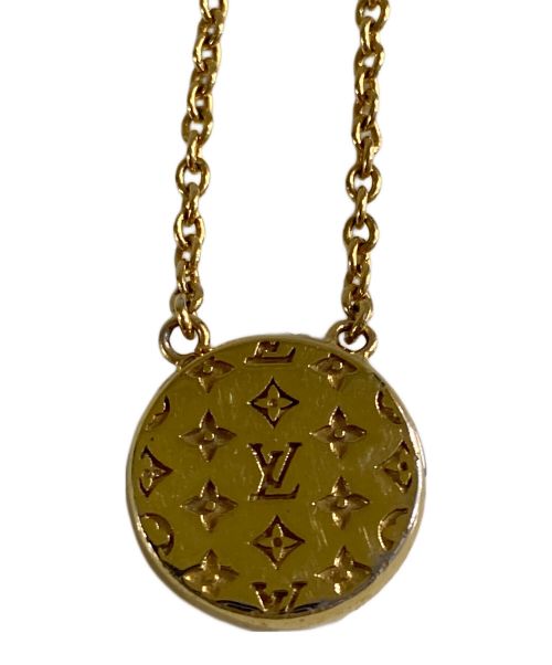 LOUIS VUITTON（ルイ ヴィトン）LOUIS VUITTON (ルイ ヴィトン) コリエ L to V ロゴモチーフネックレス ゴールド×シルバーの古着・服飾アイテム