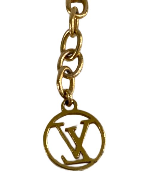 LOUIS VUITTON（ルイ ヴィトン）LOUIS VUITTON (ルイ ヴィトン) コリエ L to V ロゴモチーフネックレス ゴールド×シルバーの古着・服飾アイテム