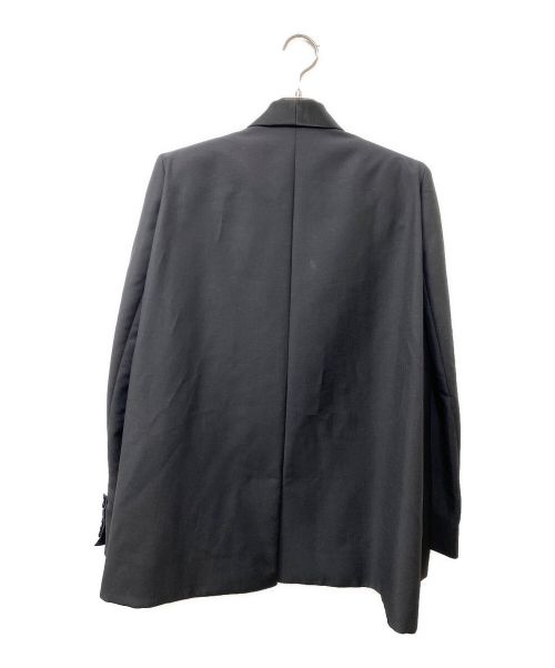 BALENCIAGA（バレンシアガ）BALENCIAGA (バレンシアガ) デザインボタンテーラードジャケット ブラック サイズ:36の古着・服飾アイテム
