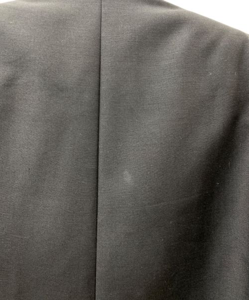 BALENCIAGA（バレンシアガ）BALENCIAGA (バレンシアガ) デザインボタンテーラードジャケット ブラック サイズ:36の古着・服飾アイテム