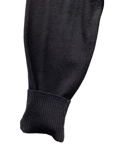 Maison Margiela（メゾンマルジェラ）Maison Margiela (メゾンマルジェラ) 17AW エルボーパッチVネックカーディガン ブラック サイズ:Sの古着・服飾アイテム