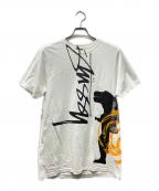 stussy×DAVIDステューシー×ダビド）の古着「24ss David Carson Dino Tee」｜ホワイト