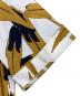 中古・古着 MARNI (マルニ) リーフ柄シャツ ホワイト×ブラウン サイズ:44：7000円