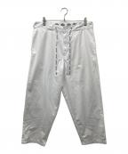 Dickies×FUMITO GANRYUディッキーズ×フミトガンリュウ）の古着「コラボワークワイドテーパードパンツ」｜ホワイト