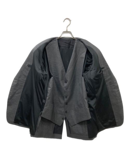 Calvin Klein（カルバンクライン）Calvin Klein (カルバンクライン) 3ピースセットアップスーツ グレー サイズ:40の古着・服飾アイテム