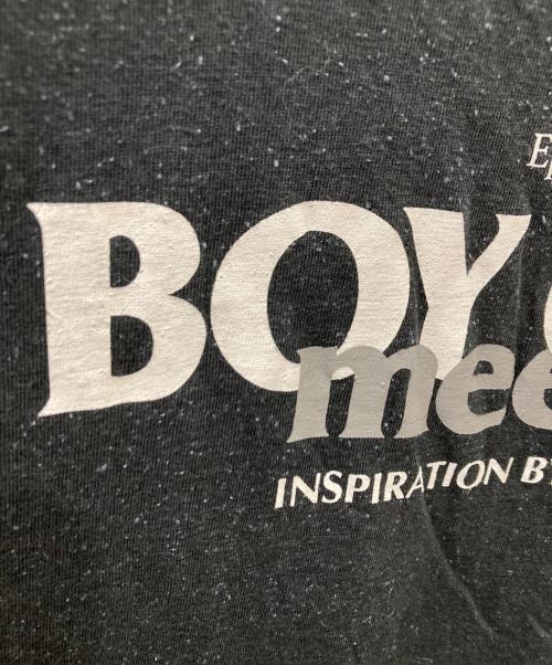 DAIRIKU（ダイリク）DAIRIKU (ダイリク) The Summer Tour No-Sleeve Tee ユーズド加工ノースリーブTシャツ ホワイト×ブラック サイズ:Mの古着・服飾アイテム