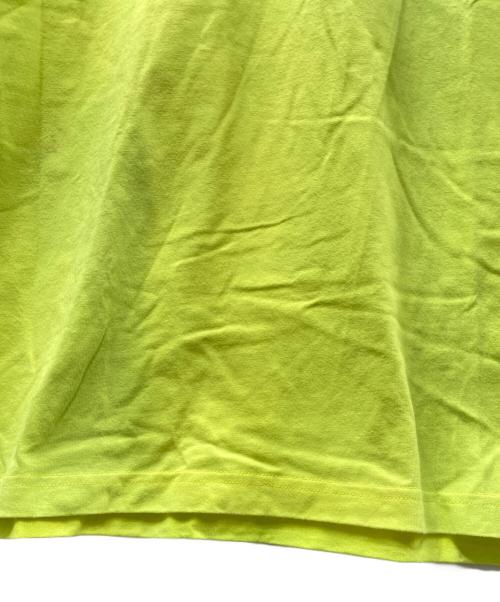 BALENCIAGA（バレンシアガ）BALENCIAGA (バレンシアガ) CAMPAIGN LOGO OVERSIZE TEE ロゴTシャツ イエロー サイズ:Ｓの古着・服飾アイテム