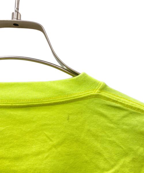 BALENCIAGA（バレンシアガ）BALENCIAGA (バレンシアガ) CAMPAIGN LOGO OVERSIZE TEE ロゴTシャツ イエロー サイズ:Ｓの古着・服飾アイテム