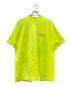 BALENCIAGA（バレンシアガ）の古着「CAMPAIGN LOGO OVERSIZE TEE ロゴTシャツ」｜イエロー