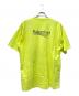 BALENCIAGA (バレンシアガ) CAMPAIGN LOGO OVERSIZE TEE ロゴTシャツ イエロー サイズ:Ｓ：12000円