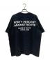 Graphpaper (グラフペーパー) FORTY PERCENTS AGAINST RIGHTS (フォーティーパーセントアゲインストライツ) プリントTシャツ ブラック サイズ:Free：10000円