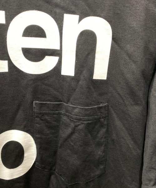 TAKAHIROMIYASHITA TheSoloIst.（タカヒロミヤシタ ザソロイスト）TAKAHIROMIYASHITA TheSoloIst. (タカヒロミヤシタ ザソロイスト) 24SS CORNER SHOP by CASBA Tシャツ ブラック×ホワイト サイズ:44の古着・服飾アイテム