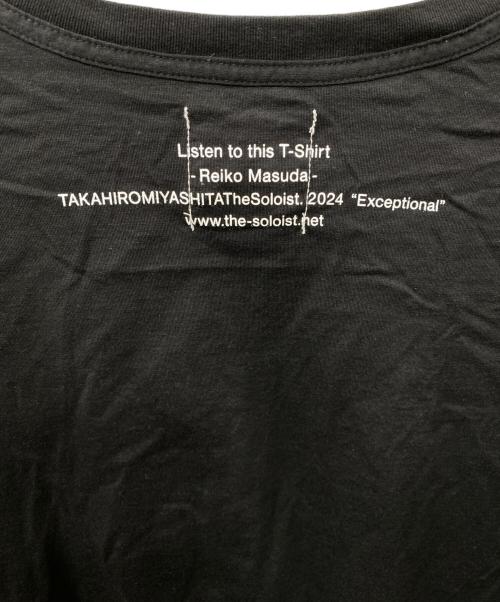 TAKAHIROMIYASHITA TheSoloIst.（タカヒロミヤシタ ザソロイスト）TAKAHIROMIYASHITA TheSoloIst. (タカヒロミヤシタ ザソロイスト) 24SS CORNER SHOP by CASBA Tシャツ ブラック×ホワイト サイズ:44の古着・服飾アイテム