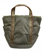 NEXUSVIIネクサスセブン）の古着「マルチポケットハンドバッグ」｜オリーブ
