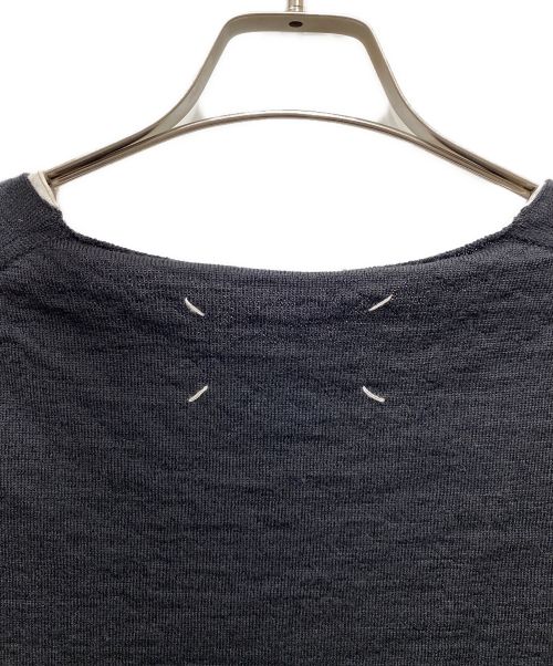 Maison Margiela（メゾンマルジェラ）Maison Margiela (メゾンマルジェラ) 21ssダメージ加工 レイヤードベスト ブラック サイズ:XLの古着・服飾アイテム