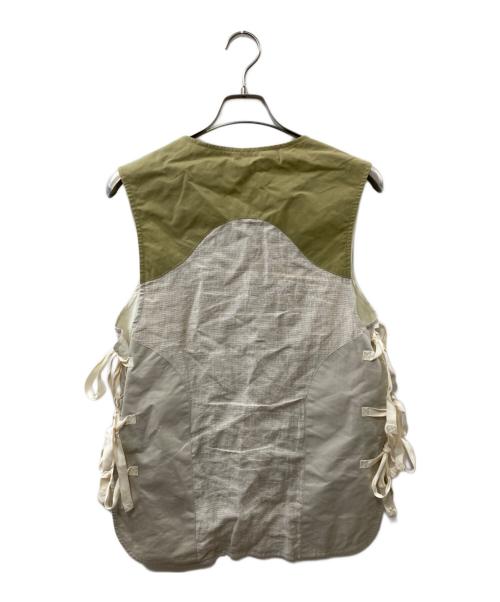 nicholas daley（ニコラス デイリー）NICHOLAS DALEY (ニコラス デイリー) FIVE POCKET WAISTCOAT ベージュ サイズ:Mの古着・服飾アイテム