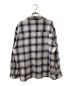 Toironier (トワロニエ) オンブレチェックチャイナシャツ ベージュ×ネイビー サイズ:Free：7000円