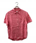 C.P COMPANYシーピーカンパニー）の古着「S/Sリネンシャツ」｜ピンク