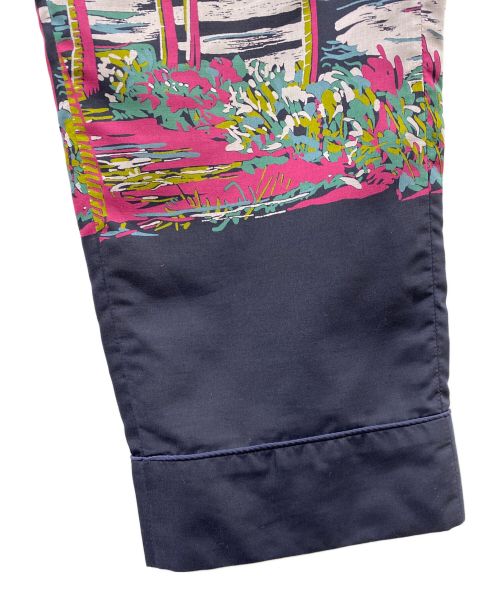 Sun Surf（サンサーフ）Sun Surf (サンサーフ) sacai (サカイ) コラボ 総柄アロハパンツ ネイビー サイズ:SIZE 2の古着・服飾アイテム