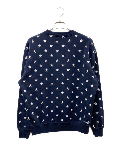 F.C.R.B.（エフシーレアルブリストル）F.C.R.B. (エフシーアールビー) 24AW ALL OVER STAR CREWNECK SWEAT ネイビー サイズ:SIZE Mの古着・服飾アイテム