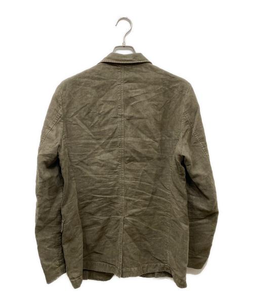 ASPESI（アスペジ）ASPESI (アスペジ) リネンテーラードジャケット オリーブ サイズ:Mの古着・服飾アイテム