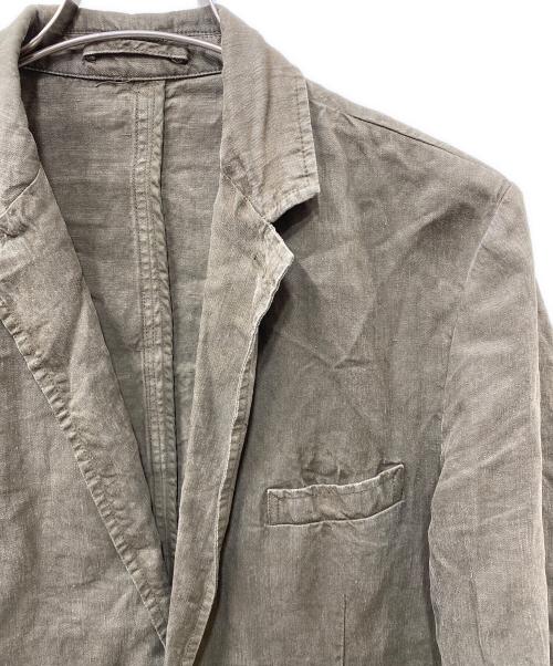 ASPESI（アスペジ）ASPESI (アスペジ) リネンテーラードジャケット オリーブ サイズ:Mの古着・服飾アイテム