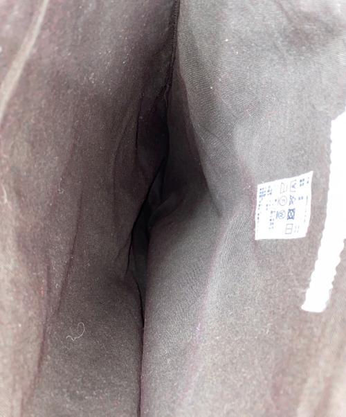 JOHN LAWRENCE SULLIVAN（ジョン ローレンス サリバン）JOHN LAWRENCE SULLIVAN (ジョン ローレンス サリバン) Overdyed cotton tote bag レッド×ブラック サイズ:OneSize 未使用品の古着・服飾アイテム