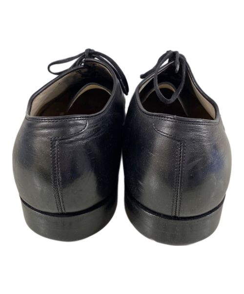 Trading post（トレーディングポスト）Trading post (トレーディングポスト) HICKOK2 パンチングキャップトウ ストレートチップシューズ ブラック サイズ:SIZE 9 1/2の古着・服飾アイテム