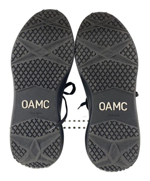 OAMC（オーエーエムシー）OAMC (オーエーエムシー) FREE SOLO LOW SNEAKER ブラック サイズ:40の古着・服飾アイテム