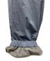 中古・古着 N.HOOLYWOOD (エヌ ハリウッド) 24AW SPLIT HEM PANTS ナイロンパンツ ブルー サイズ:38：9000円