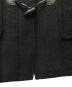 中古・古着 TRUSSARDI (トラサルディ) ニットダッフルコート ブラック サイズ:SIZE 50：5000円