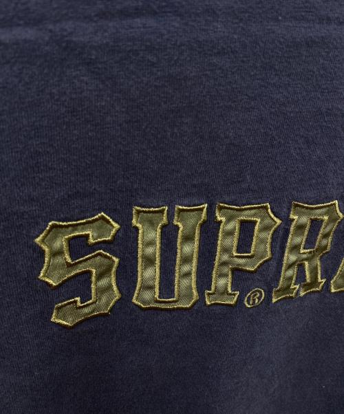 SUPREME（シュプリーム）Supreme (シュプリーム) 24AW Twill Applique S/S Top ネイビー サイズ:Sの古着・服飾アイテム
