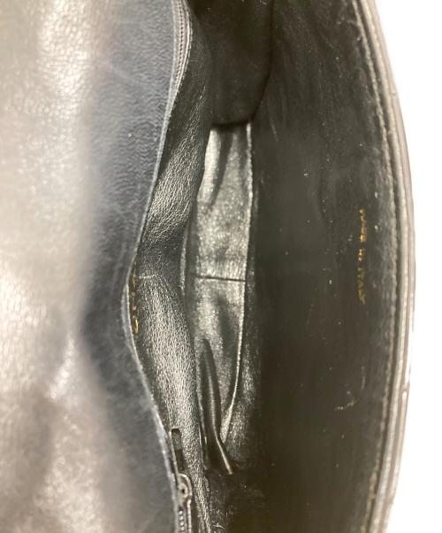 CHANEL（シャネル）CHANEL (シャネル) エナメルチェーンショルダーバッグ ブラック サイズ:OneSizeの古着・服飾アイテム