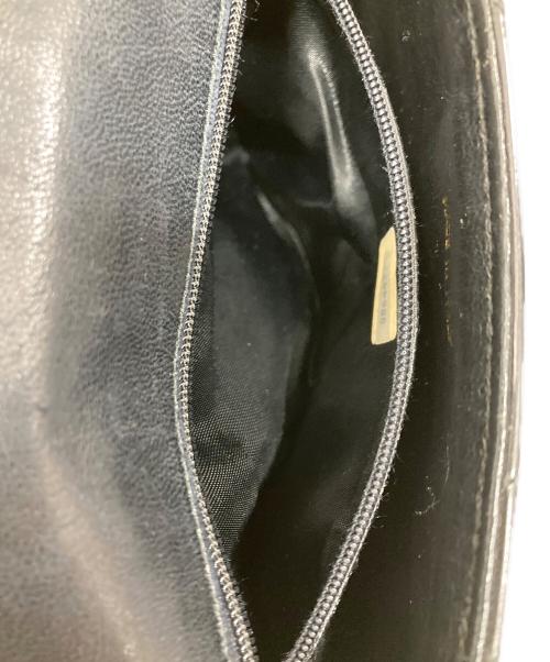 CHANEL（シャネル）CHANEL (シャネル) エナメルチェーンショルダーバッグ ブラック サイズ:OneSizeの古着・服飾アイテム