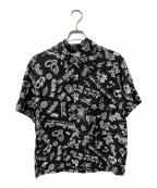 Sun Surf×JOURNAL STANDARDサンサーフ×ジャーナルスタンダード）の古着「別注アロハシャツ」｜ブラック×グレー