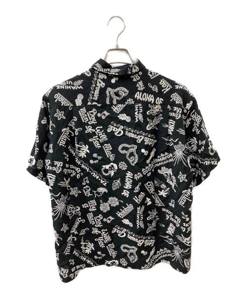 Sun Surf（サンサーフ）Sun Surf (サンサーフ) JOURNAL STANDARD (ジャーナルスタンダード) 別注アロハシャツ ブラック×グレー サイズ:Mの古着・服飾アイテム
