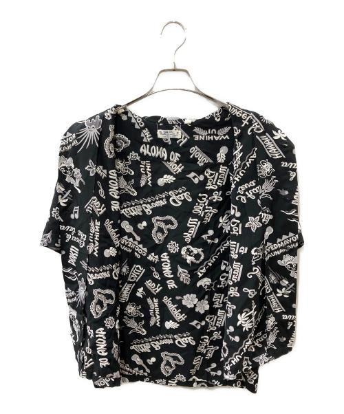 Sun Surf（サンサーフ）Sun Surf (サンサーフ) JOURNAL STANDARD (ジャーナルスタンダード) 別注アロハシャツ ブラック×グレー サイズ:Mの古着・服飾アイテム