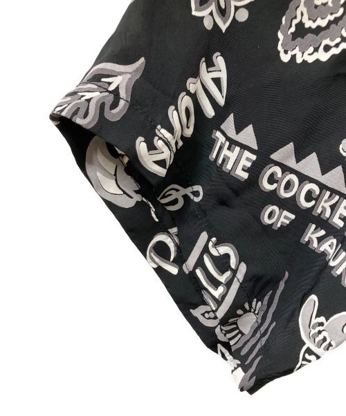 Sun Surf（サンサーフ）Sun Surf (サンサーフ) JOURNAL STANDARD (ジャーナルスタンダード) 別注アロハシャツ ブラック×グレー サイズ:Mの古着・服飾アイテム