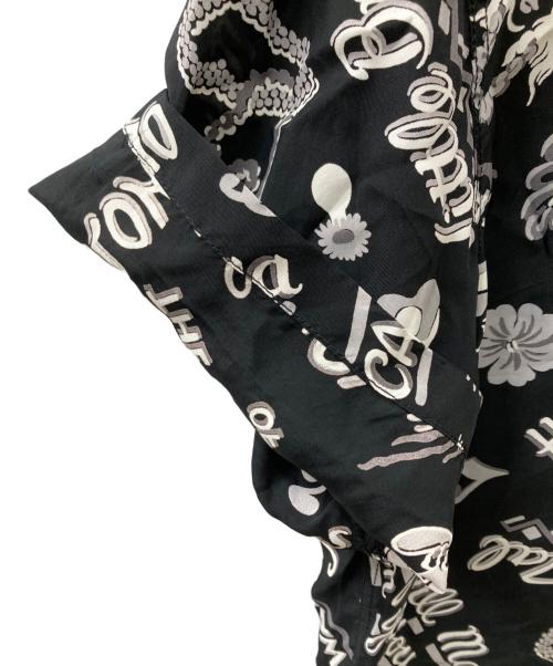 Sun Surf（サンサーフ）Sun Surf (サンサーフ) JOURNAL STANDARD (ジャーナルスタンダード) 別注アロハシャツ ブラック×グレー サイズ:Mの古着・服飾アイテム