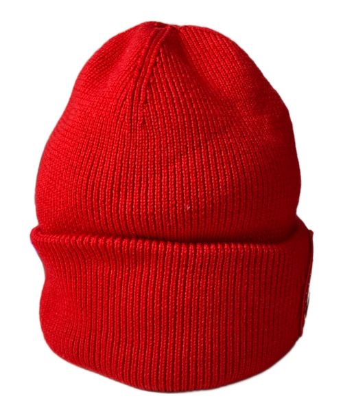 CANADA GOOSE（カナダグース）CANADA GOOSE (カナダグース) アークティック ディスク トゥック ニット帽 レッド サイズ:OneSizeの古着・服飾アイテム