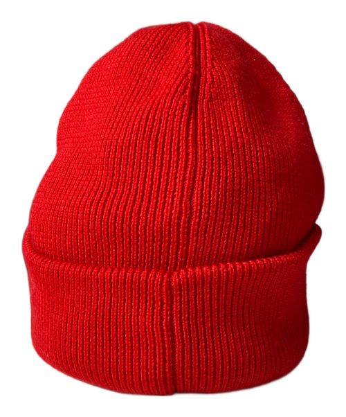 CANADA GOOSE（カナダグース）CANADA GOOSE (カナダグース) アークティック ディスク トゥック ニット帽 レッド サイズ:OneSizeの古着・服飾アイテム