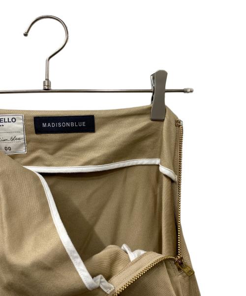 MADISON BLUE（マディソンブルー）MADISON BLUE (マディソンブルー) MI-MOLLET FLARE SKIRT ベージュ サイズ:SIZE XSの古着・服飾アイテム