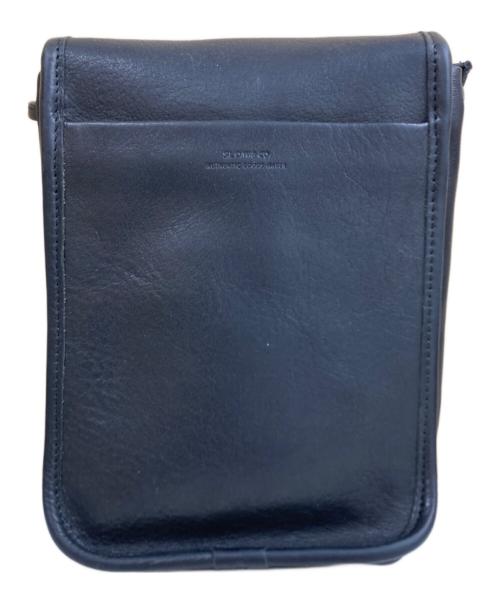 SLOW（スロウ）SLOW (スロウ) BONO レザーショルダーバッグ ブラック サイズ:OneSizeの古着・服飾アイテム