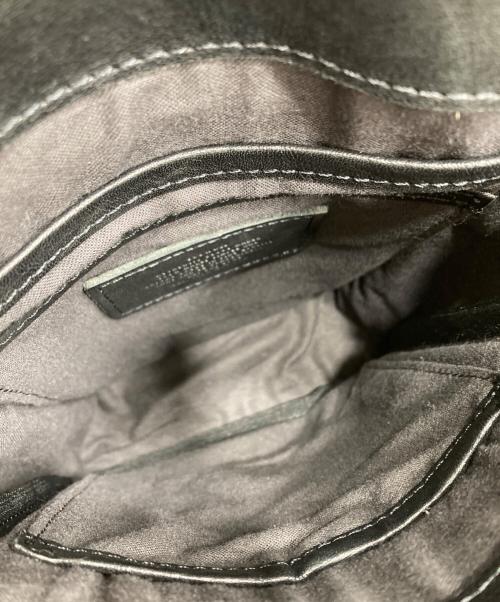 SLOW（スロウ）SLOW (スロウ) BONO レザーショルダーバッグ ブラック サイズ:OneSizeの古着・服飾アイテム