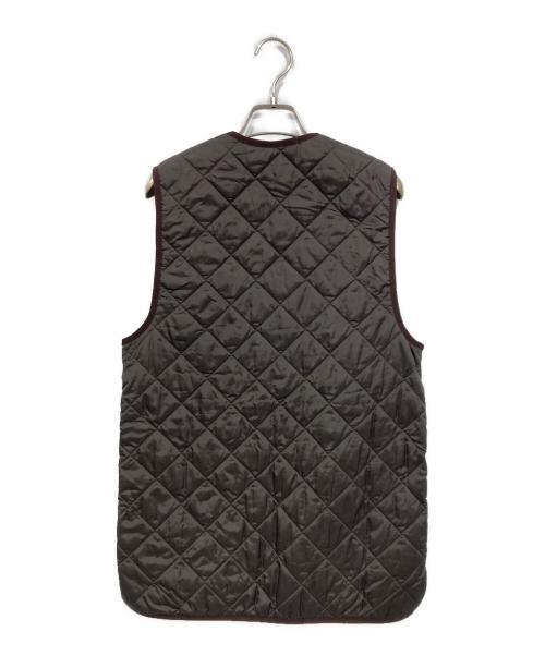 Barbour（バブアー）Barbour (バブアー) QUILTED WAISTCOAT ZIP IN LINER キルティングベスト ブラウン サイズ:サイズ表記なしの古着・服飾アイテム