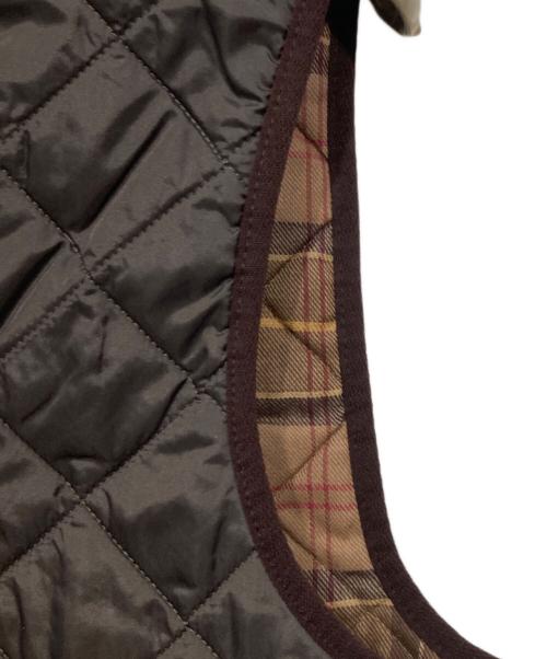 Barbour（バブアー）Barbour (バブアー) QUILTED WAISTCOAT ZIP IN LINER キルティングベスト ブラウン サイズ:サイズ表記なしの古着・服飾アイテム