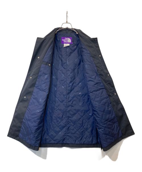 THE NORTHFACE PURPLELABEL（ザ・ノースフェイス パープルレーベル）THE NORTHFACE PURPLELABEL (ザ・ノースフェイス パープルレーベル) 65/35 Insulated Soutien Collar Coat  ステンカラーコート　NY2850N ネイビー サイズ:Sの古着・服飾アイテム