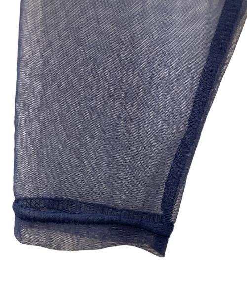 AMAIL（アマイル）AMAIL (アマイル) Mood flower dress ドレスワンピース ブルー×ネイビー サイズ:Freeの古着・服飾アイテム